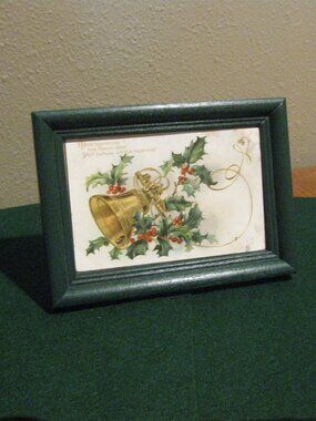 1906 Embossed Christmas Greetings Postcard